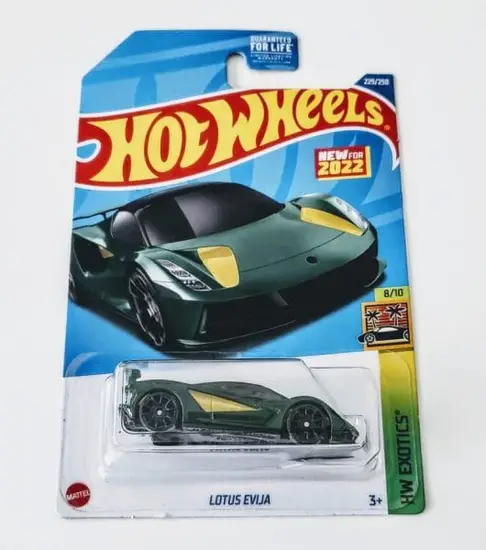 Hot Wheels 2022 HW Exotics 8 of 10 Lotus Evija green