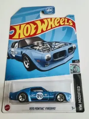 Hot Wheels 2023 HW Modified 2 of 5 1970 Pontiac Firebird blue HKH83