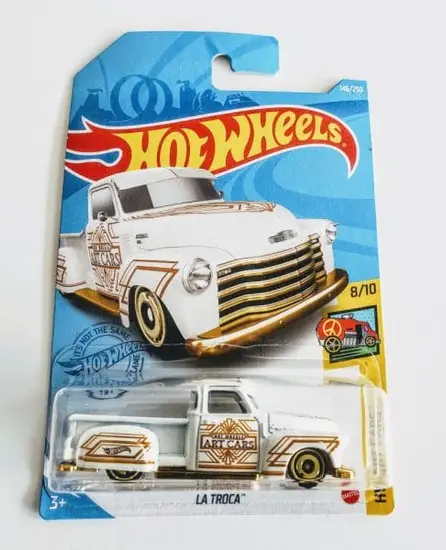 Hot Wheels 2021 HW Art 8 of 10 La Troca White