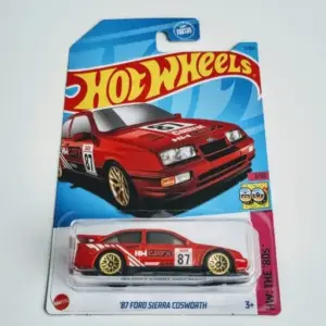 Hot wheels 2023 HW The 80s 1 of 10 1987 Ford Sierra Cosworth red HKG79