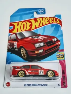 Hot wheels 2023 HW The 80s 1 of 10 - 1987 Ford Sierra Cosworth red HKG79