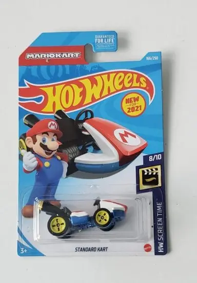 Hot Wheels 2021 HW Screen Mario Kart Standard Kart GRX17
