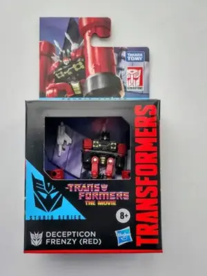 Transformers Studio series 86 Core Class - Transformers the Movie Decepticon Frenzy (Red) F7492