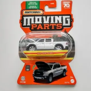 Matchbox 2023 Moving Parts 14 of 54 2020 Ram Rebel white HLG31