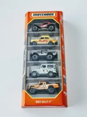 2837bc90-7176.webp Matchbox 2022 5 packs MBX Rally II HFH11 - Datsun 510 Rally - Toyota Landcruiser FJ40