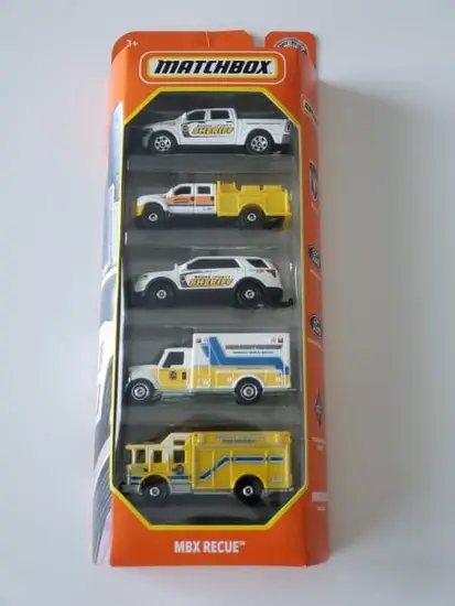 Matchbox 2021 MBX Rescue 5 Pack GVY46 (Boone County)