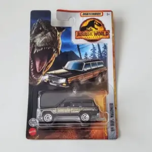 Matchbox 2022 Jurassic World Dominion mix 4 -  1989 Jeep Wagoneer HBH17