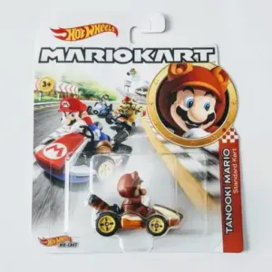 Hot Wheels 2020 Mario Kart Tanooki Mario w/Standard Kart GJH55