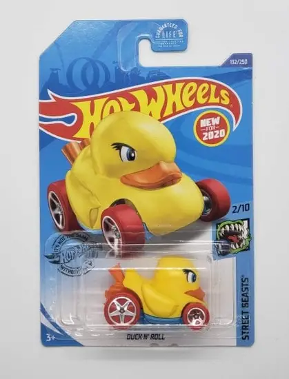 Hot Wheels 2020 Street Beasts 2 of 10 Duck N Roll yellow GHB60