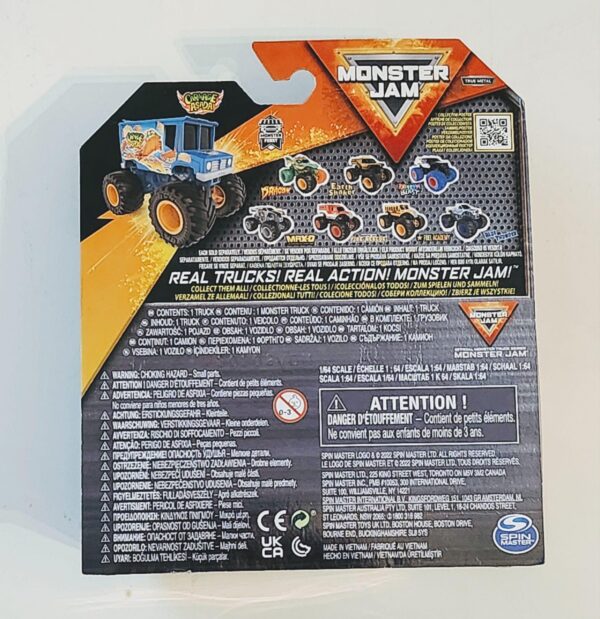 Monster Jam Series 30 Monster Feast Carnage Asada food truck chase