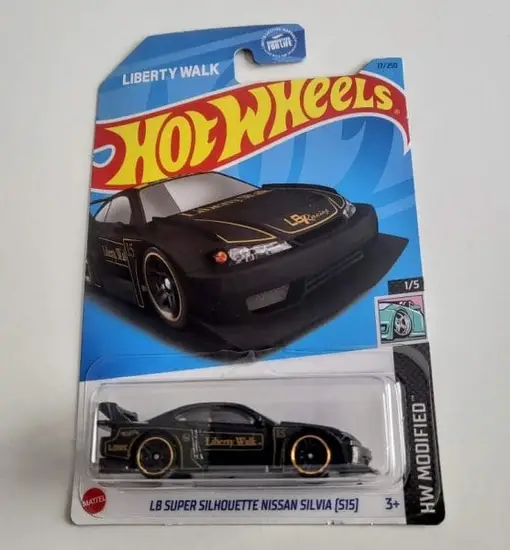 Hot Wheels 2023 HW Modified 1 of 5 LB Super Silhouette Nissan Silva S15 black HKH85 (LBWK)