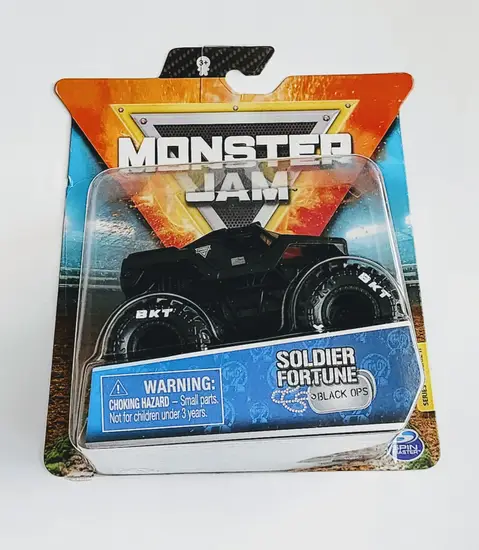 Monster jam series 11 Soldier of Fortune black ops