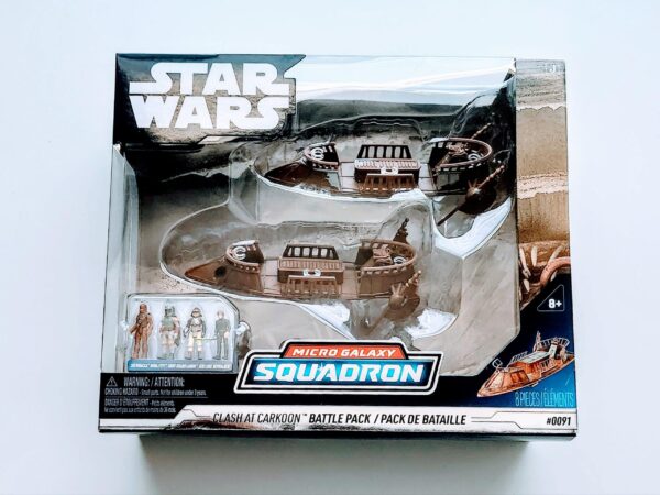 Star Wars Micro Galaxy Squadron #0091 Battle Pack - Clash at Carkoon (Walmart Exclusive) SWJ0257