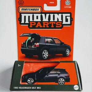 Matchbox 2024 Moving Parts 21 of 54 1995 Volkswagen Golf Mk3 Windsor Blue pearl metallic HVN08