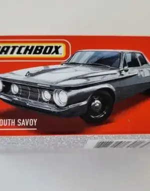 Matchbox 2022 Power Grabs MBX  Showroom 54 of 100 1962 Plymouth Savoy white HFV13
