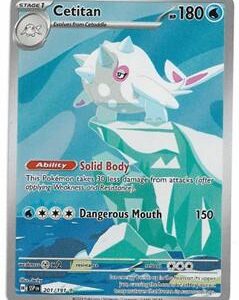 Pokemon Surging sparks SV08 201-0f-191 Cetitan special illustration raw