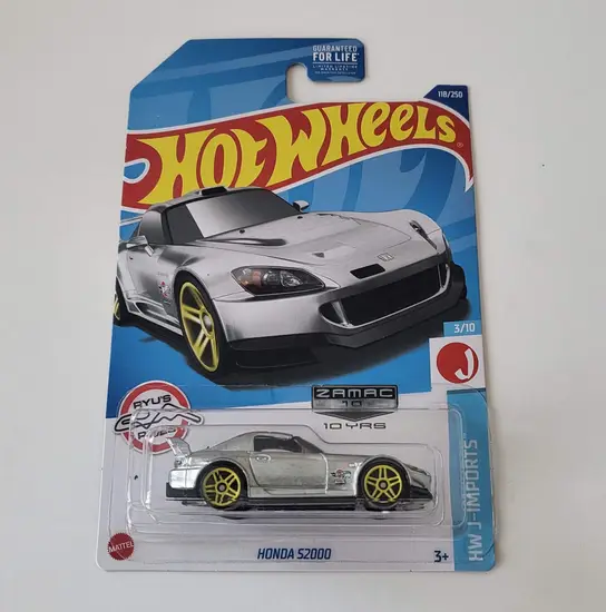 Hot Wheels 2022 HW J-Imports 3 of 10 Honda S2000 Zamac Ryus Rides