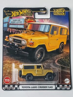 Hot wheels 2025 Boulevard mix A - Toyota Land Cruiser FJ43 yellow JBL25