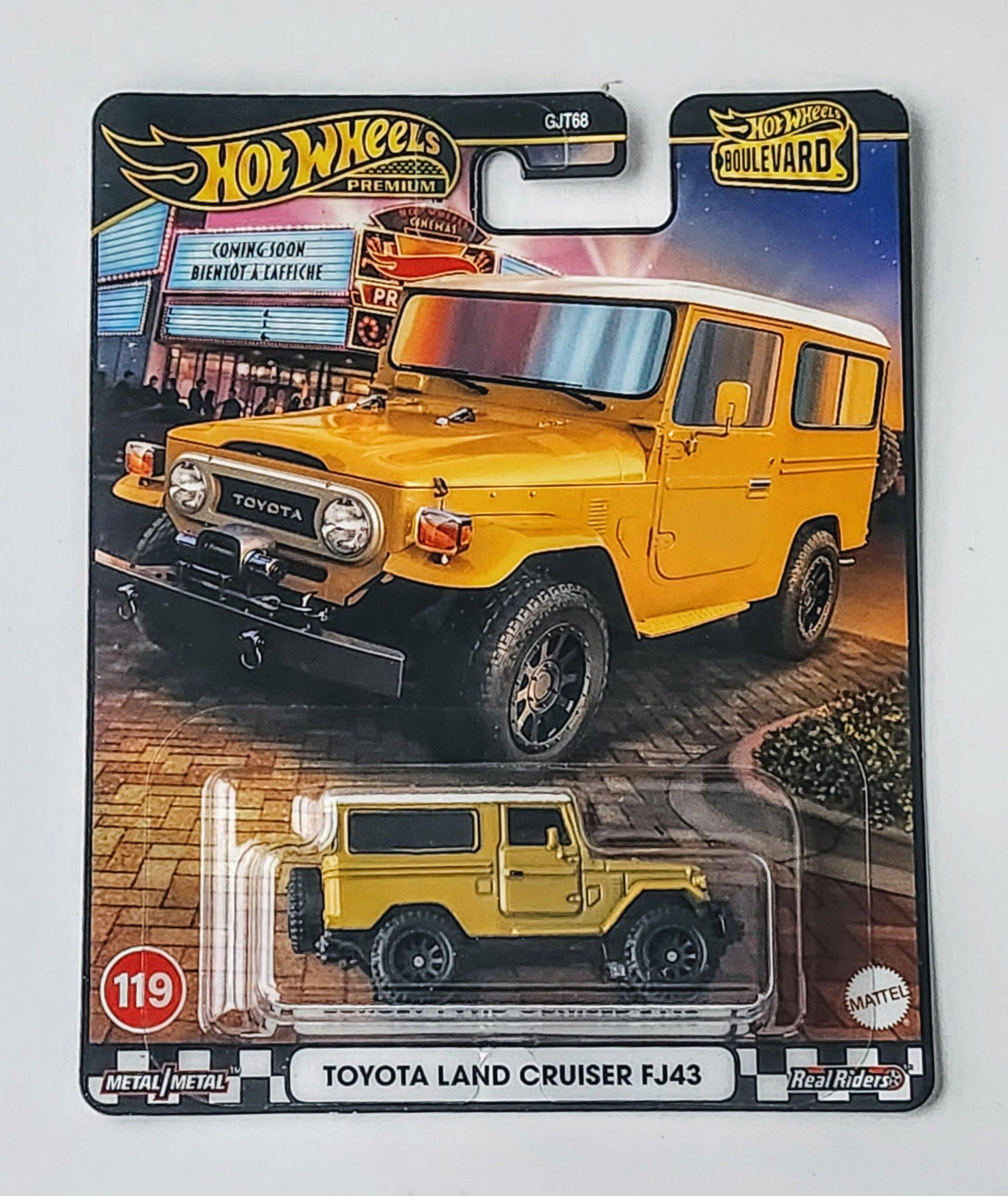 Hot wheels 2025 Boulevard mix A - Toyota Land Cruiser FJ43 yellow