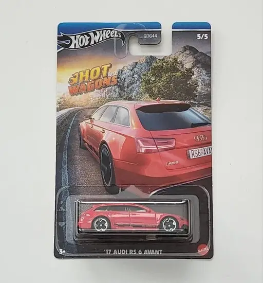 Hot wheels 2023 Hot Wagons Series 5 of 5 - 2017 Audi RS 6 Avant red - HRR85