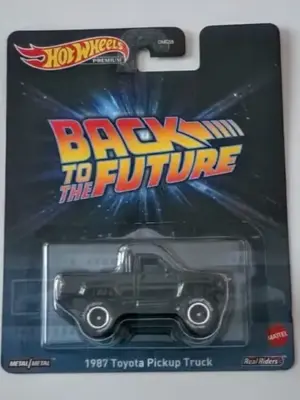 Hot Wheels 2023 Retro Entertainment mix 1 - Back to the Future 1987 Toyota  Truck black HKC20