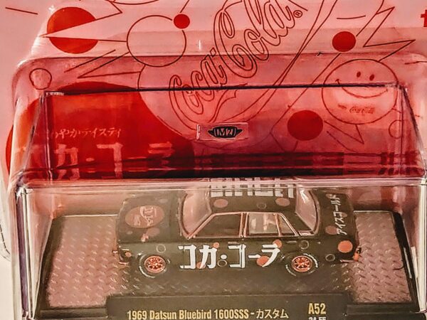M2 Machines Coca-Cola Series 52500-A52 1969 Datsun Bluebird 1600SSS  24-55 chase (limited to 750 pcs)