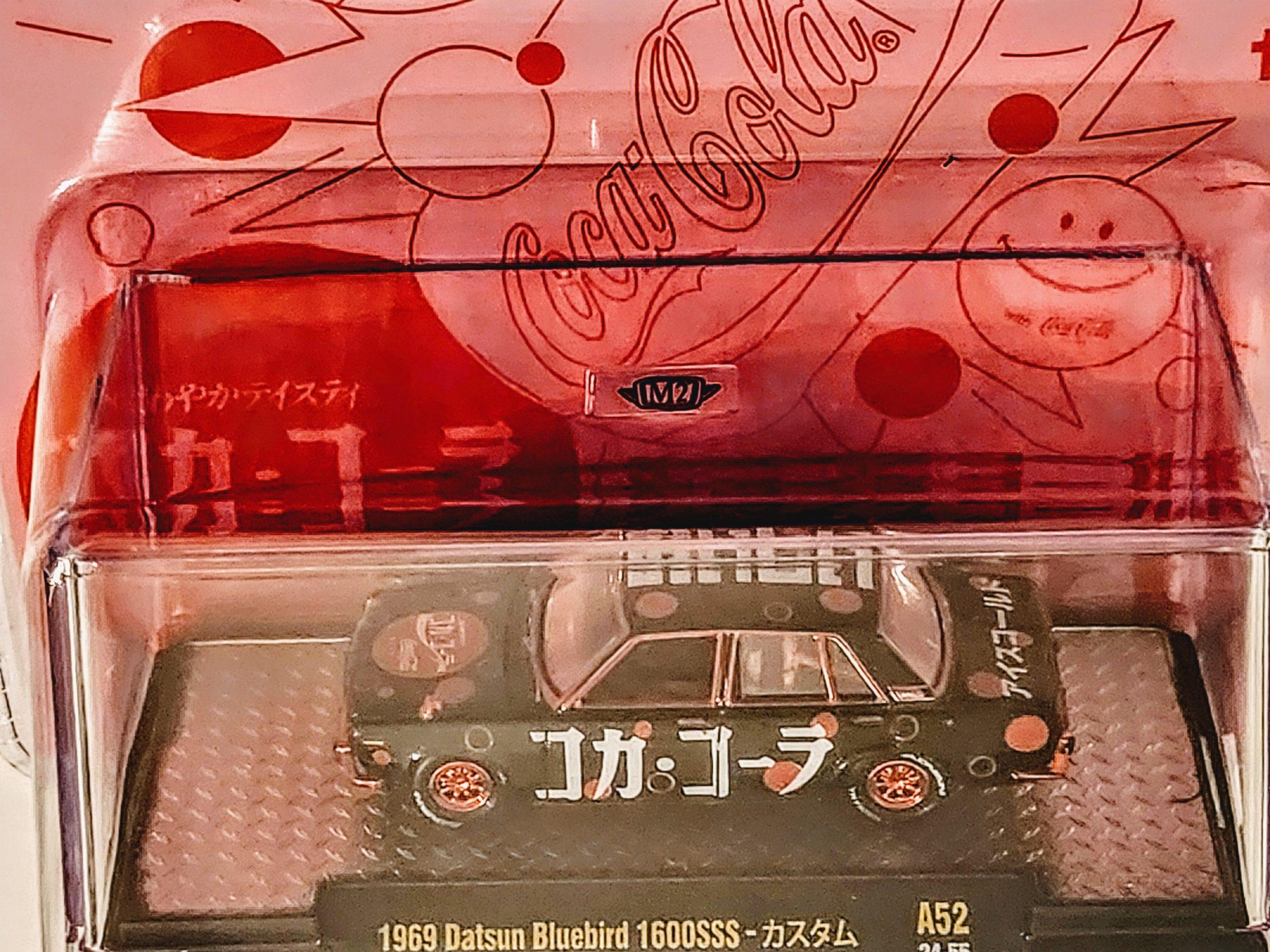 M2 Machines Coca-Cola Series 52500-A52 1969 Datsun Bluebird