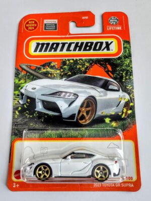 Matchbox 2024 39 of 100 - 2023 Toyota GR Supra A91 white HVL09