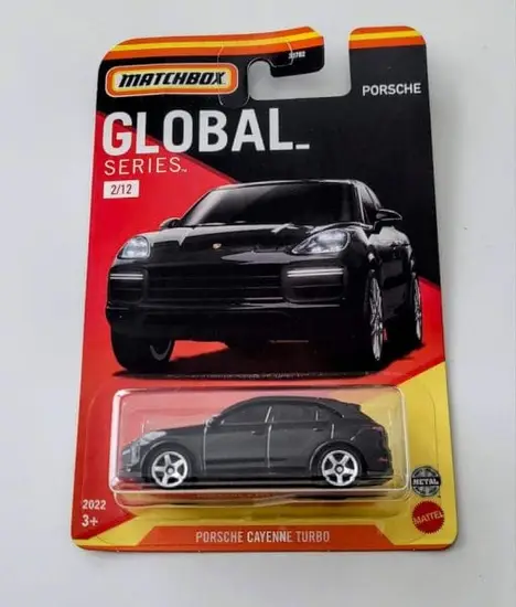 Matchbox 2022 Global Series 2 of 12 Porsche Cayenne Turbo black HLH37