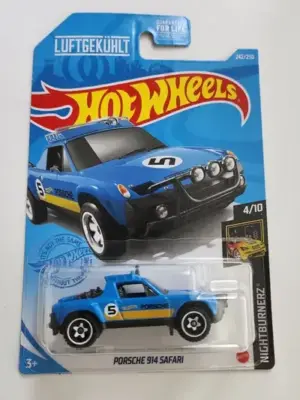 Hot Wheels 2020 Night Burnerz 4 of 10 Porsche 914 Safari Blue GTD36 (gamestop)