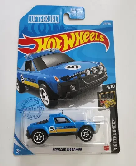 Hot Wheels 2020 Night Burnerz 4 of 10 Porsche 914 Safari Blue GTD36 (gamestop)