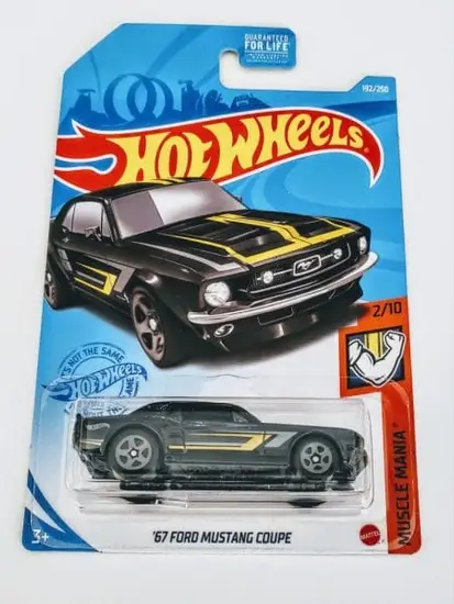 Hot Wheels 2021 Muscle Mania 2 of 10 - 1967 Mustang Coupe Black GTC15