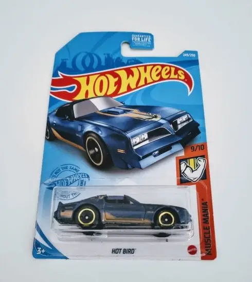 Hot Wheels 2021 Muscle Mania 9 of 10 Hot Bird Blue GTB46