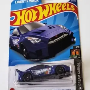 Hot Wheels 2022 HW Dream Garage 5 of 5 LB-Silhouette Works GT Nissan 35GT-RR Ver.2 blue (LBWK)