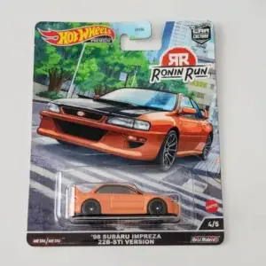 Hot wheels 2022 Car Culture Ronin Run 4 of 5 1998 Subaru Impreza 22b sti version orange HCK14