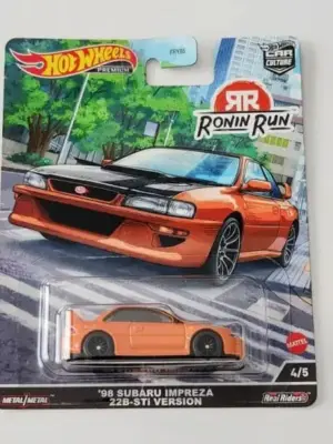 3e1d0cbe-1000000189.webp Hot wheels 2022 Car Culture Ronin Run 4 of 5 1998 Subaru Impreza 22b sti version orange HCK14