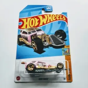 Hot Wheels 2023 Surfs Up 3 of 5 Surf Crate pink Treasure Hunt HKL06
