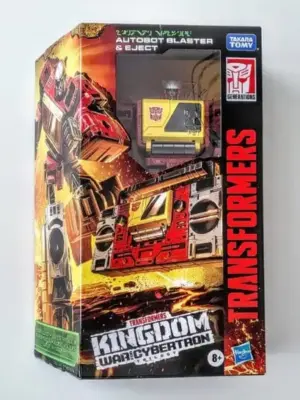 Transformers Kingdom Voyager Class Blaster and Eject WFC-K44/ F5680