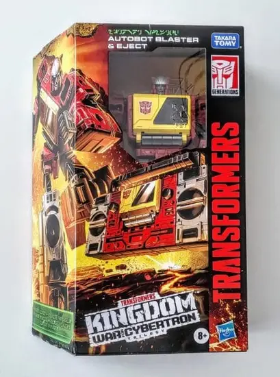 Transformers Kingdom Voyager Class Blaster and Eject WFC-K44/ F5680