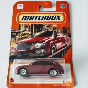Matchbox 2022 MBX City 82 of 100 Bentley Bentayga Red HFP19