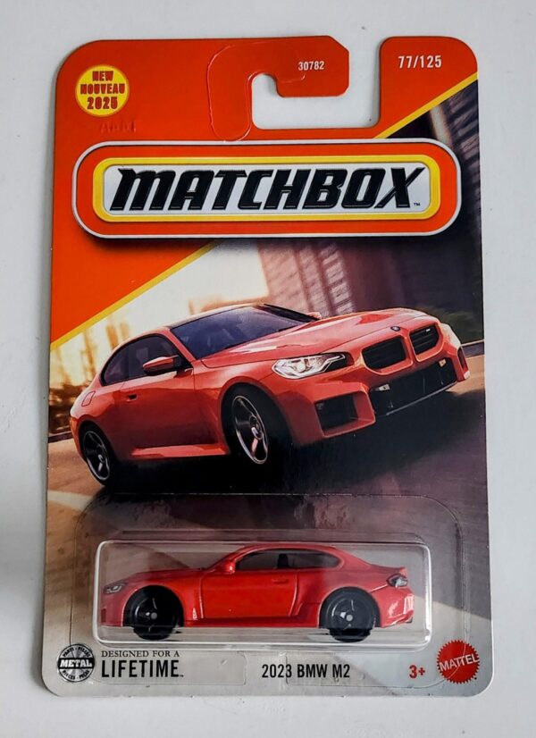 Matchbox 2025 - 2023 BMW M2 Toronto red JBN53