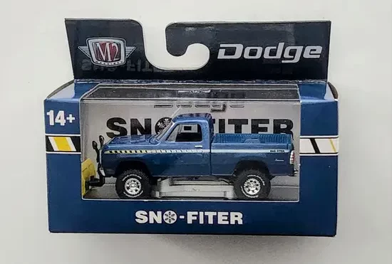 M2 Machines Dodge Truck Series 32500 release wms18 - 1974 Dodge W200 Power Wagon SNO-FITER 23-73