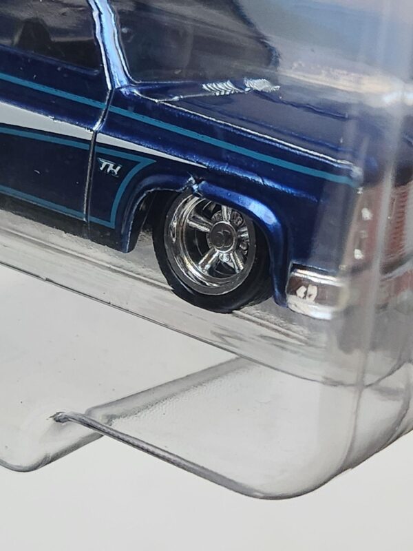 Hot wheels 2024 Then and Now 9 of 10 1983 Chevy Silverado blue HTF44 Super Treasure Hunt (error) w/protector