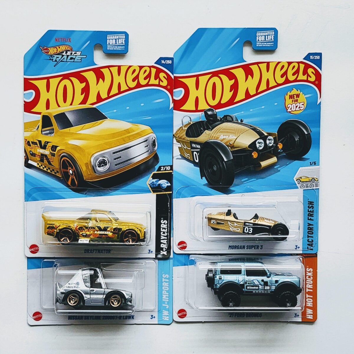 Hot wheels 2025 Kroger exclusive case C complete set - Bronco
