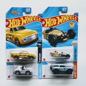 Hot wheels 2025 Kroger exclusive case C complete set Bronco Tooned Skyline 2000GT-R LBWK