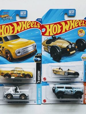 Hot wheels 2025 Kroger exclusive case C complete set - Bronco, Tooned Skyline 2000GT-R LBWK