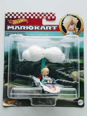 Hot wheels Mario Kart gliders - Rosalina - p-wing with cloud glider HDB43