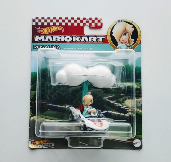 Hot wheels Mario Kart gliders - Rosalina - p-wing with cloud glider HDB43