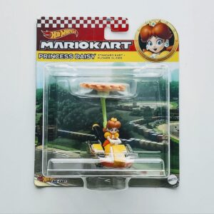 Hot Wheels Mario Kart Gliders Daisy Standard Kart with Flower Glider HDB41