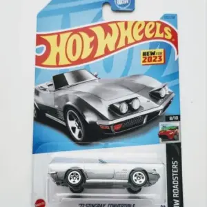 Hot wheels 2023 HW Roadsters 8 of 10 1972 Stingray Convertible grey HKK21